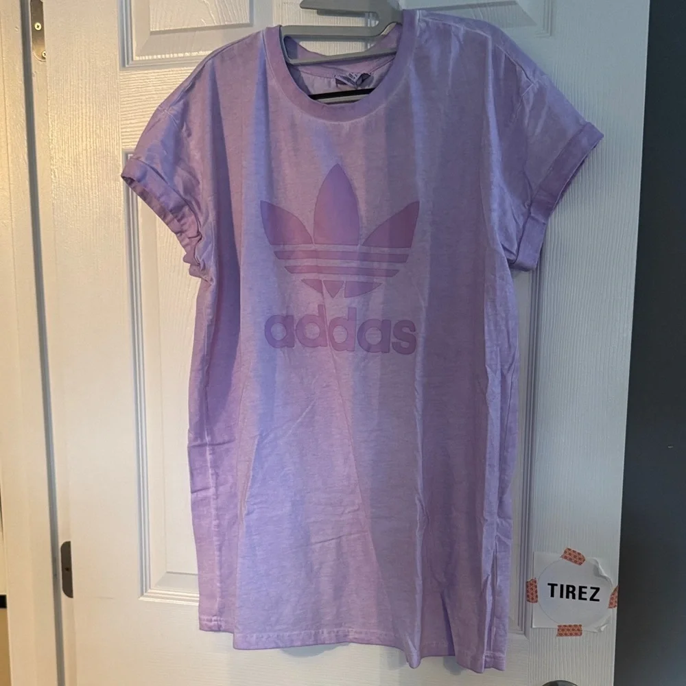 Adidas Lavender Tee and Skirt Combo - Picture 2 of 16